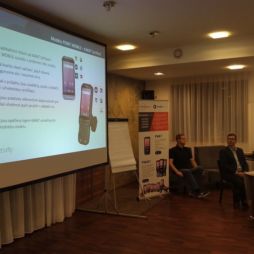 Setkání partnerů KARAT Solution a prezentace certifikovaných čteček Point Mobile